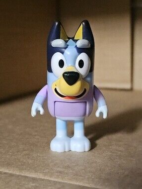 Bluey Purple Shirt Figurine From Bluey